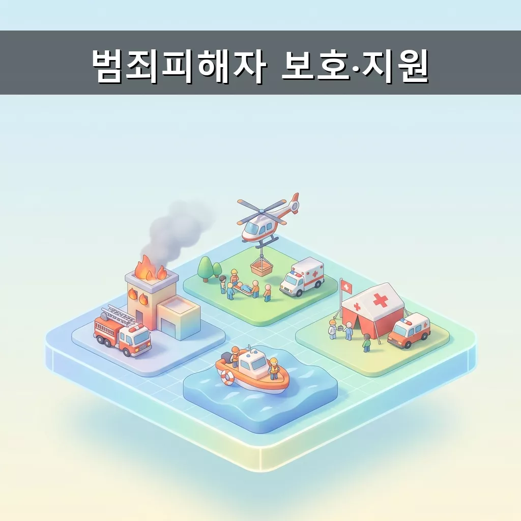 강력범죄 피해자 지원 정책 안전조치 심리 경제 지원 완벽 가이드