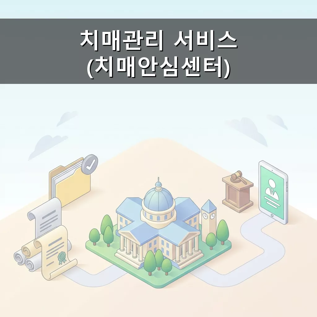 치매 걱정 이제 그만 치매안심센터 서비스 총정리 및 이용법