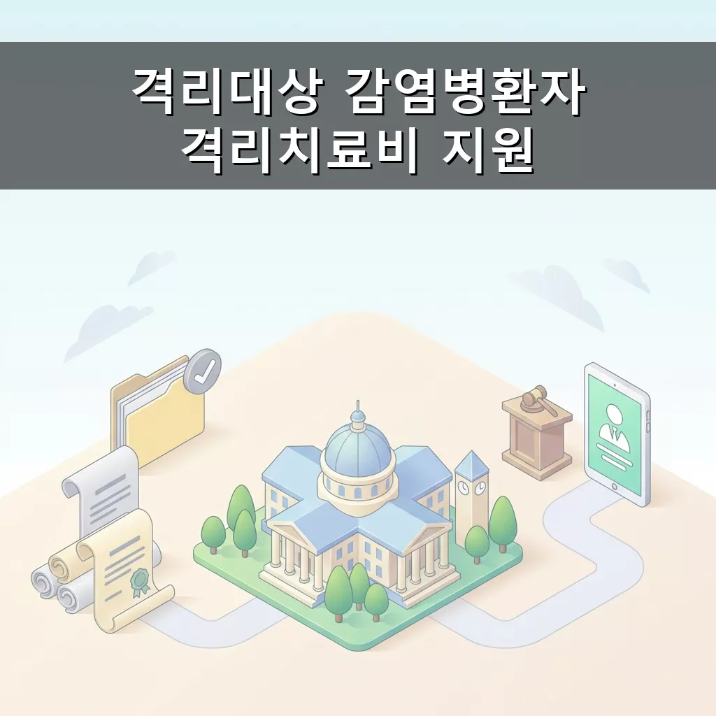 격리 치료비 지원 감염병 환자 위한 정부 지원금 완벽 가이드