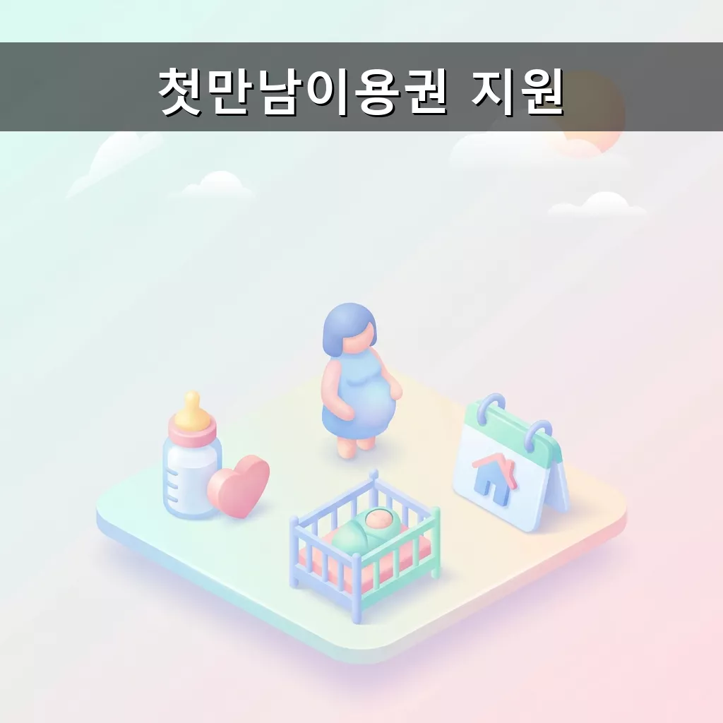 첫만남이용권 지원 신청 방법 및 혜택 안내 총정리