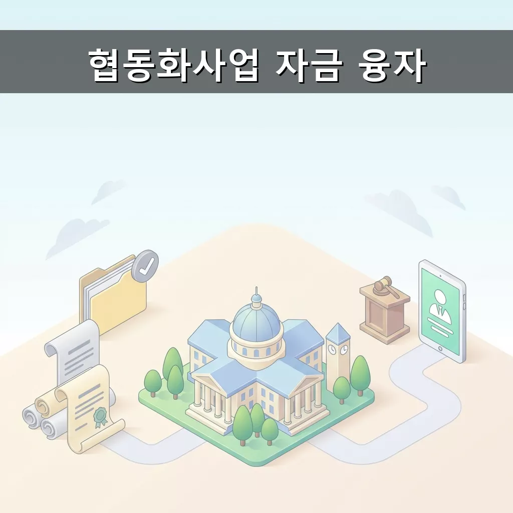 협동화사업 자금 융자 신청 방법 및 혜택 안내 총정리