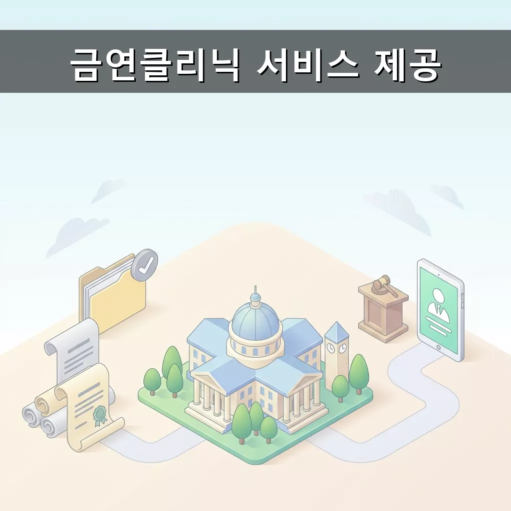 흡연자를 위한 희소식 전국 금연클리닉 서비스 완벽 분석