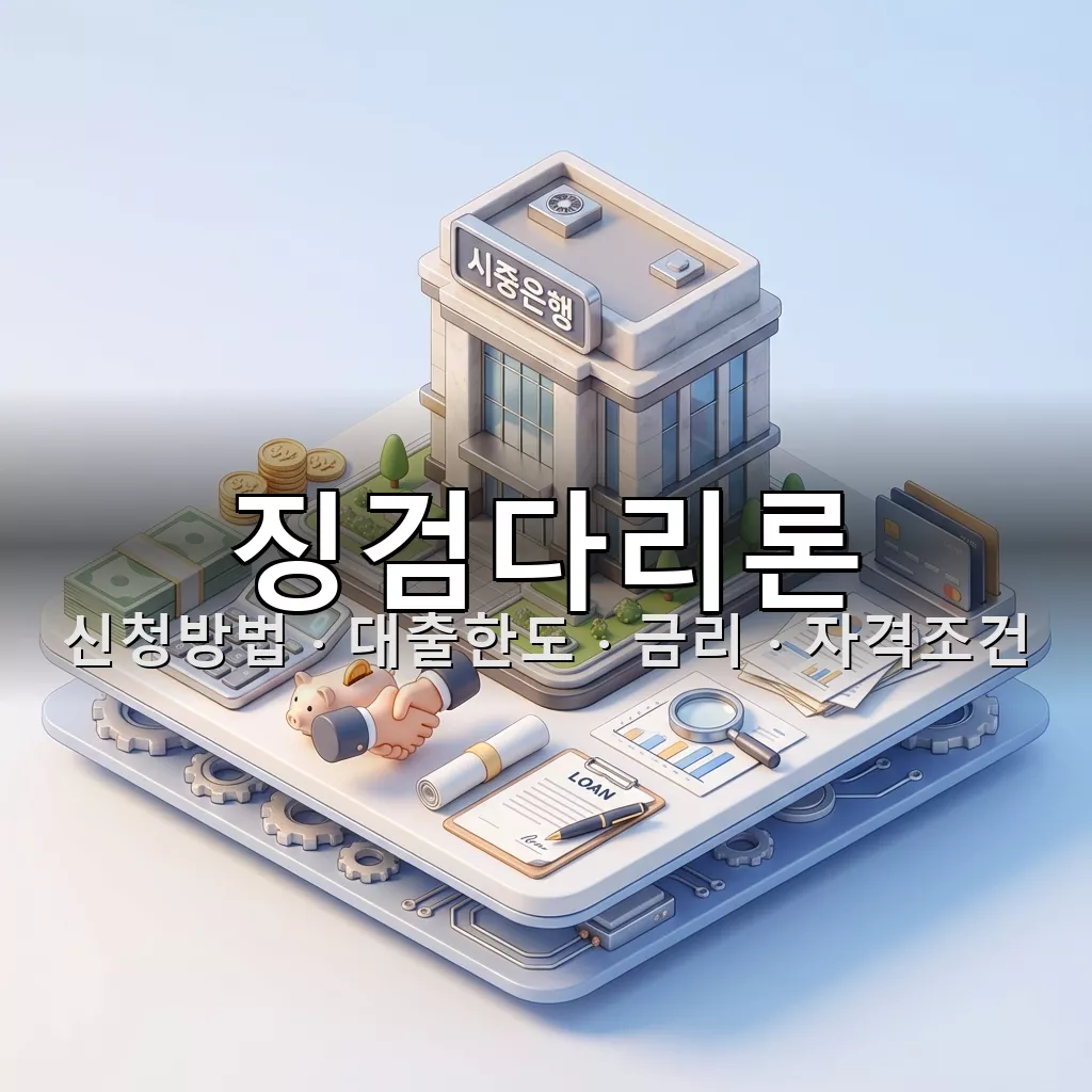 징검다리론 신청방법 대출한도 금리 자격조건 총정리