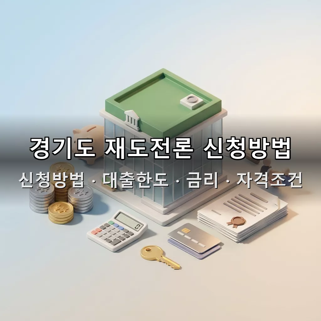 경기도 재도전론 신청방법 대출한도 금리 자격조건 총정리