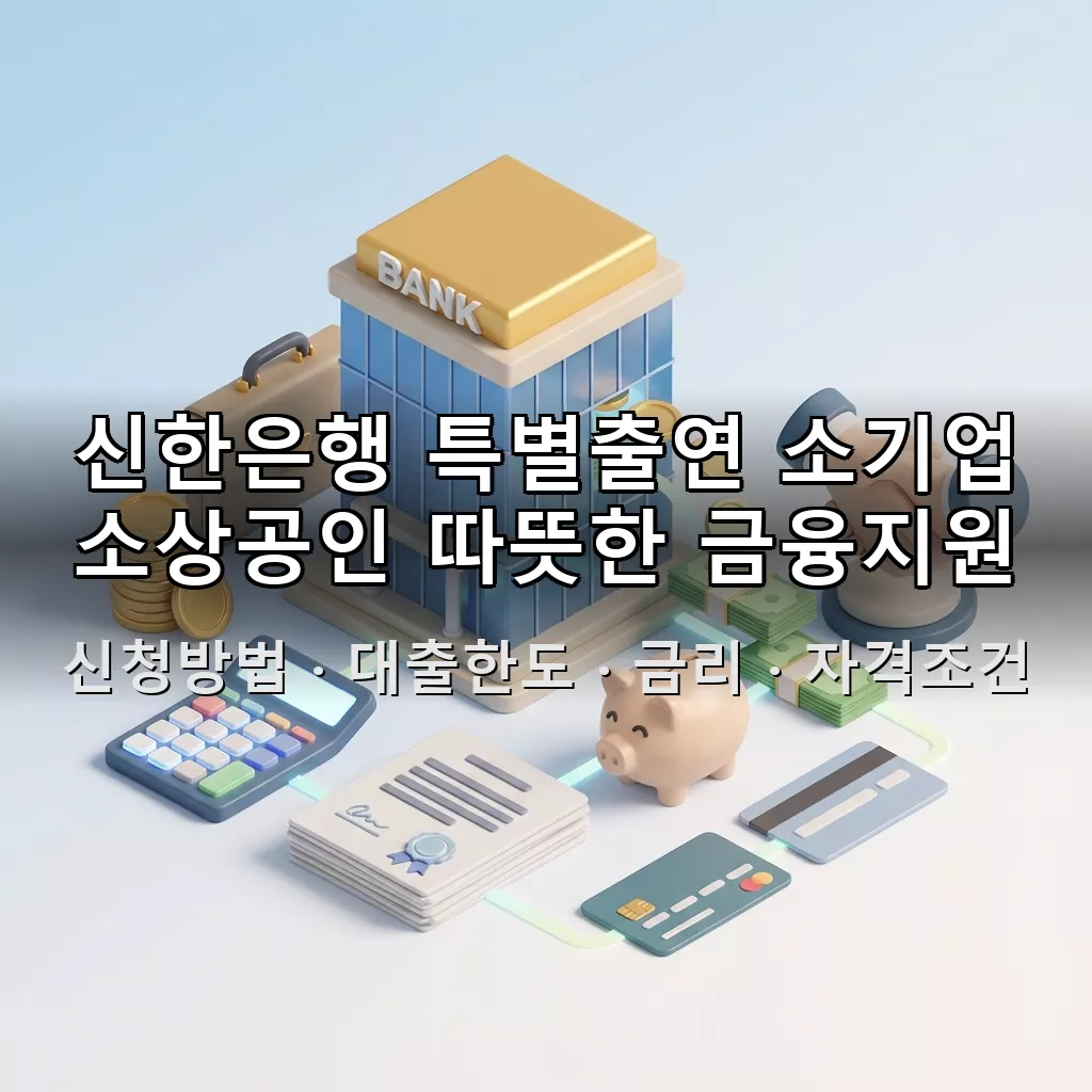 신한은행 특별출연 소기업 소상공인 따뜻한 금융지원 협약보증 (울산) 신청방법 대출한도 금리 자격조건 총정리